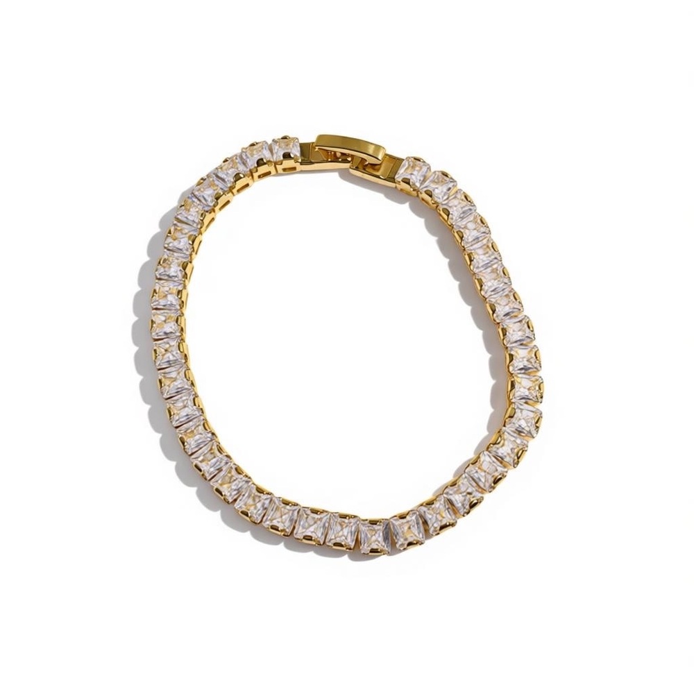 Elegant Gold and Silver Women's Bracelet